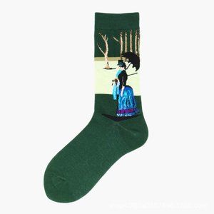 sports socks children's cotton mid-thigh socks